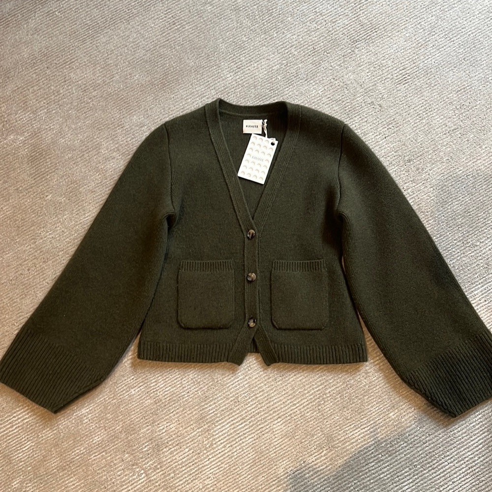 NWT Khaite Scarlet Cardigan